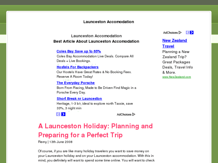 www.launcestonaccomodation.com