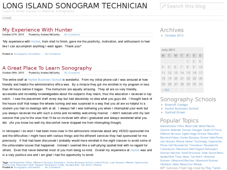 www.lisonogramtechnician.com