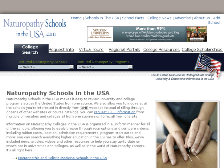 www.naturopathyschoolsintheusa.com