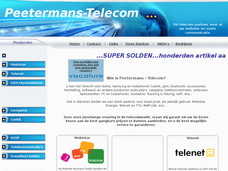 www.peetermans-telecom.be