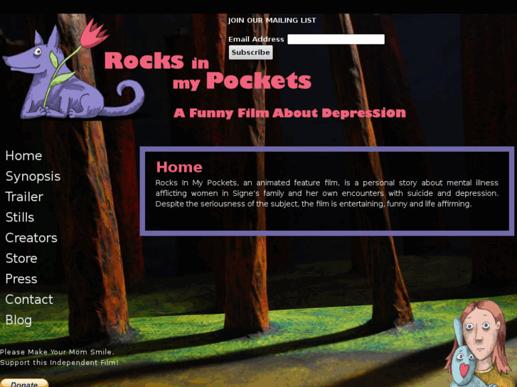 www.rocksinmypocketsmovie.com