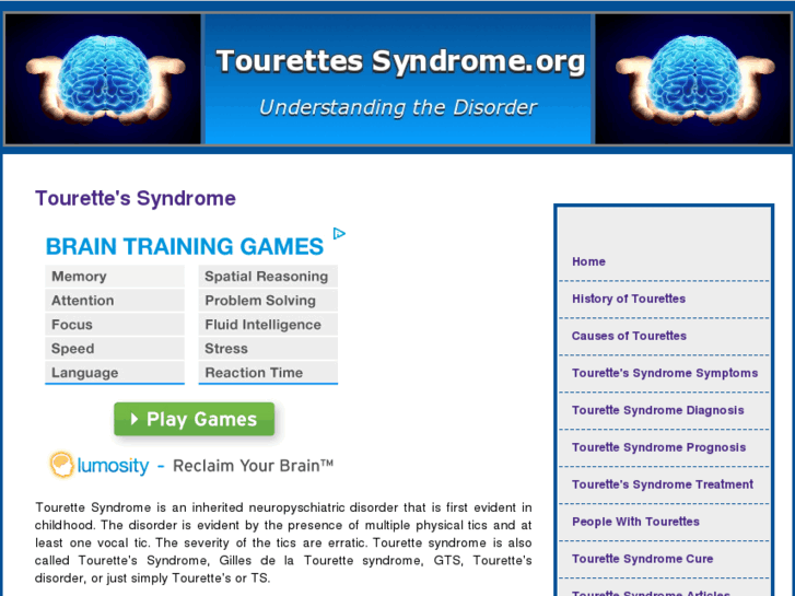 www.tourettessyndrome.org