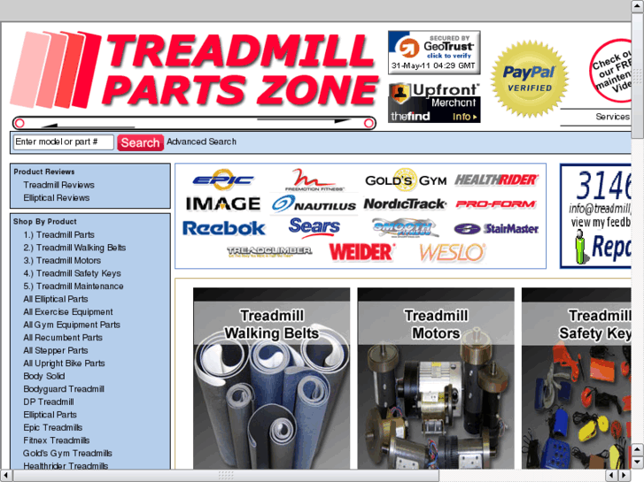 www.treadmillmotorbelt.com