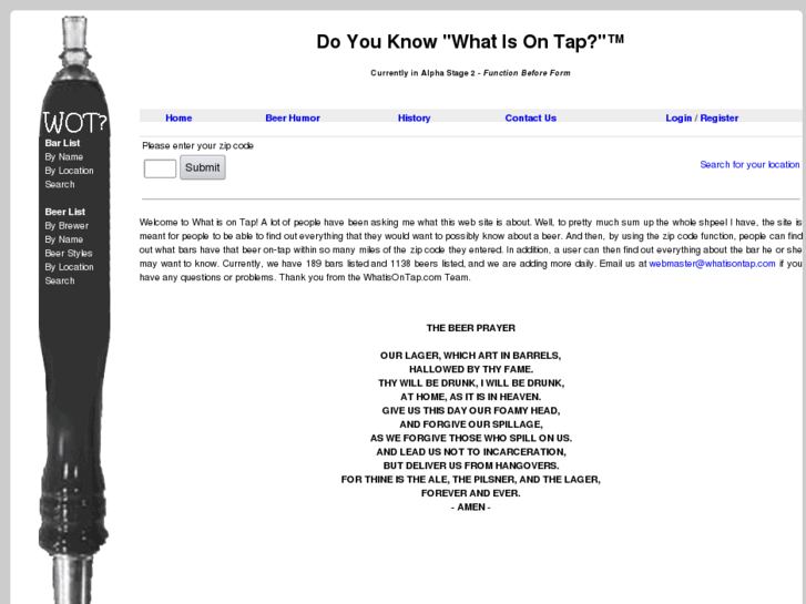 www.whatisontap.com