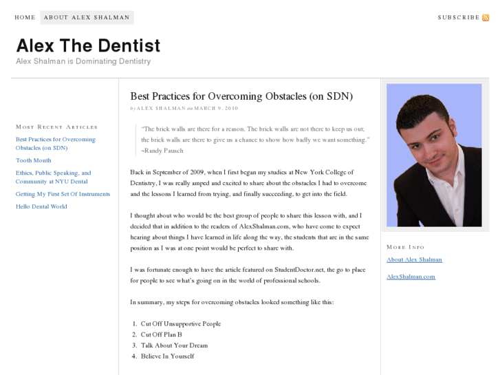 www.alexthedentist.com