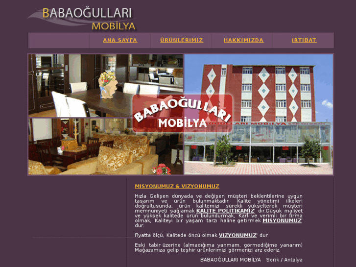 www.babaogullarimobilya.com