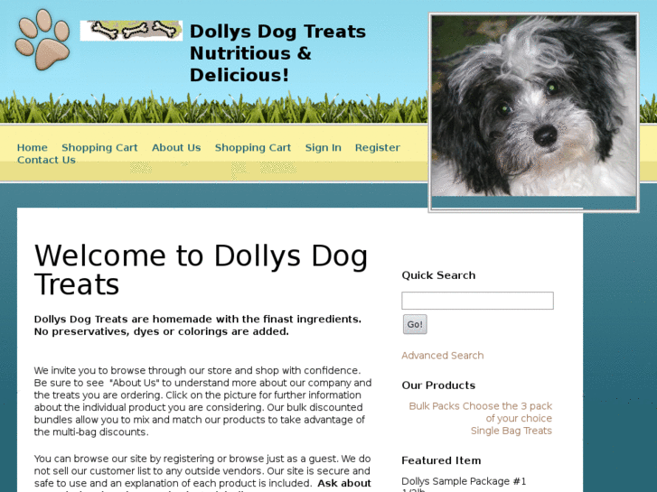 www.dollysdogtreats.com