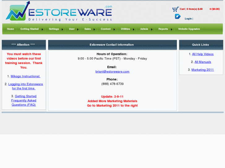 www.estorewaresupport.com