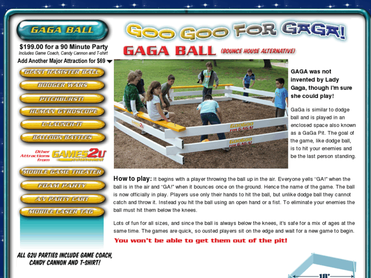 www.gagaball2u.com