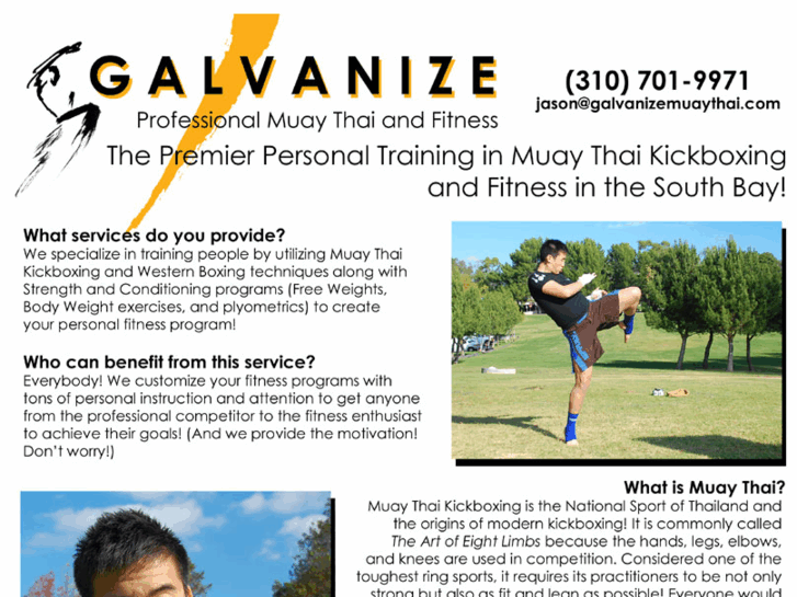 www.galvanizemuaythai.com