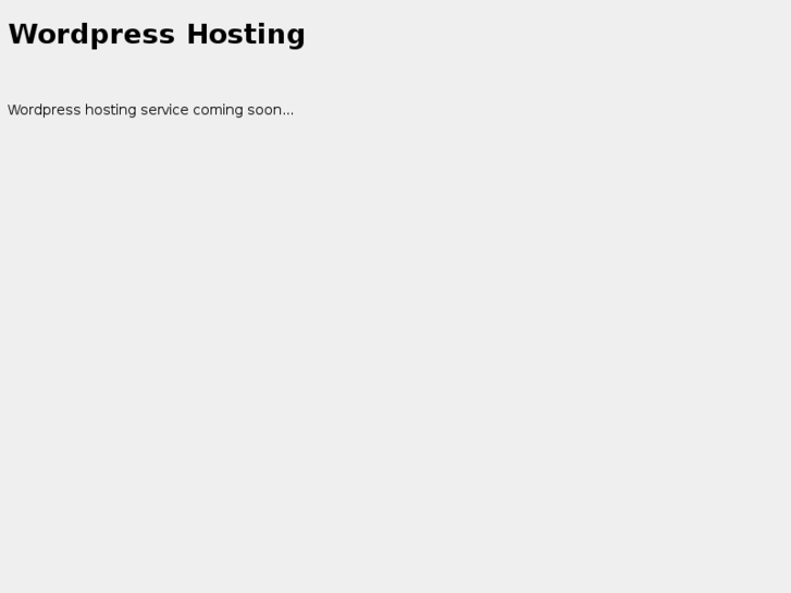 www.hosting4wordpress.co.uk