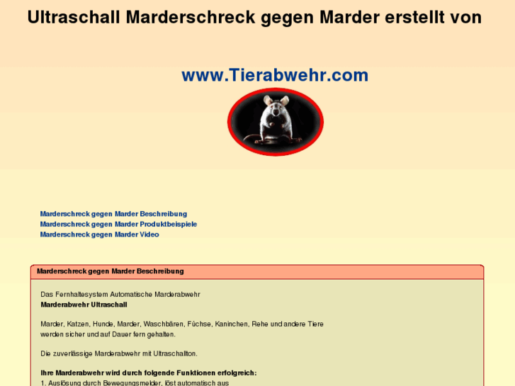 www.marderschreck.mobi