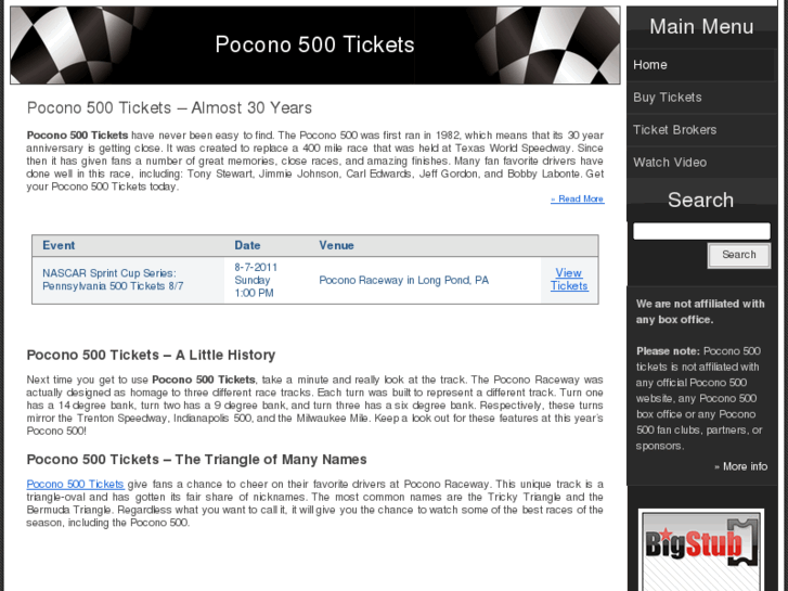 www.pocono500tickets.net