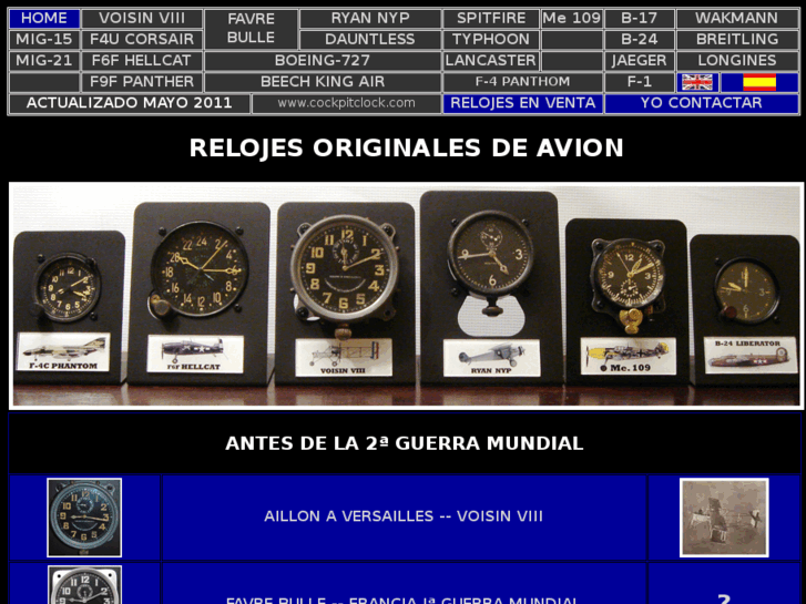 www.relojdeavion.es