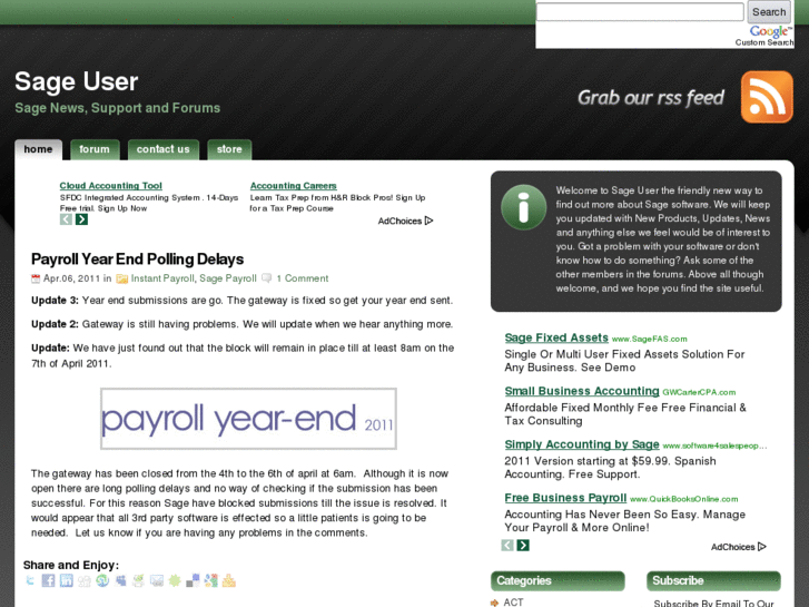 www.sageuser.co.uk