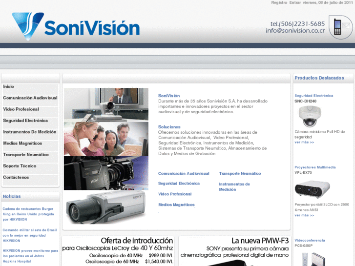 www.sonivision.cr