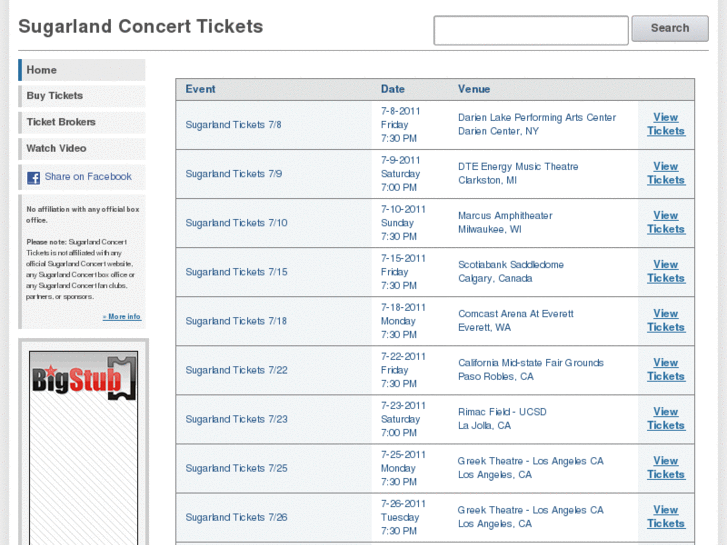 www.sugarlandconcerttickets.com