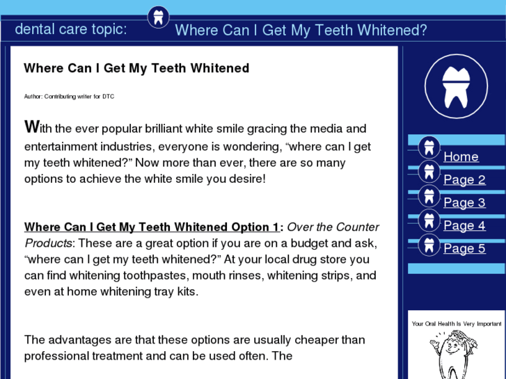 www.wherecanigetmyteethwhitened.com