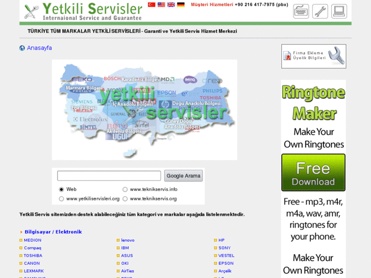 www.yetkiliservisleri.org