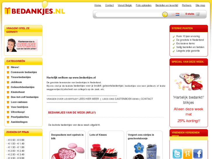 www.bedankjes.nl