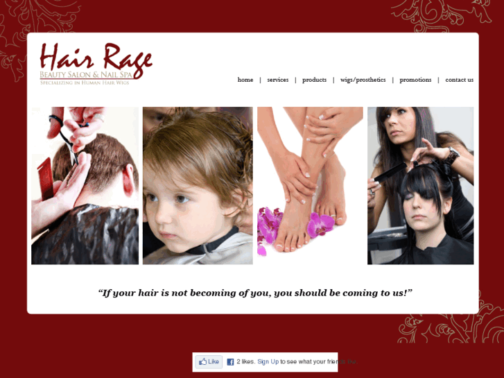 www.hairrageandnails.com