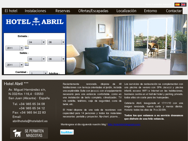 www.hotelabril.es