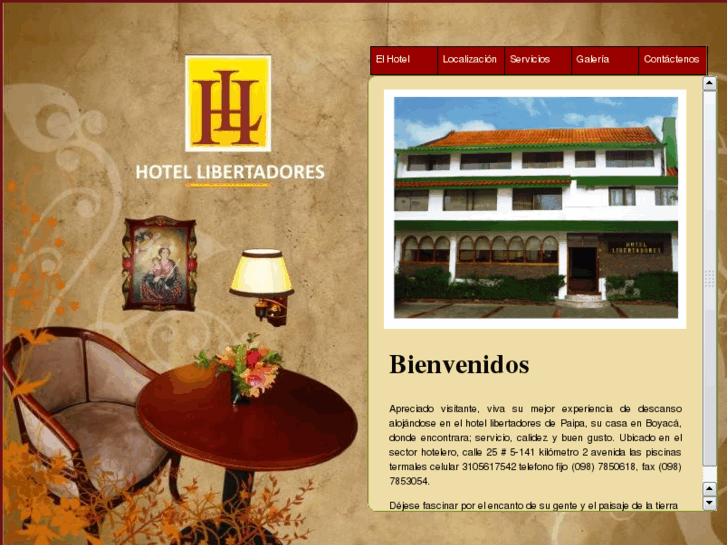 www.hotellibertadores.com