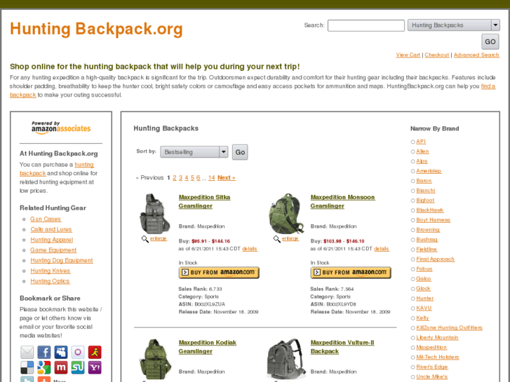 www.huntingbackpack.org