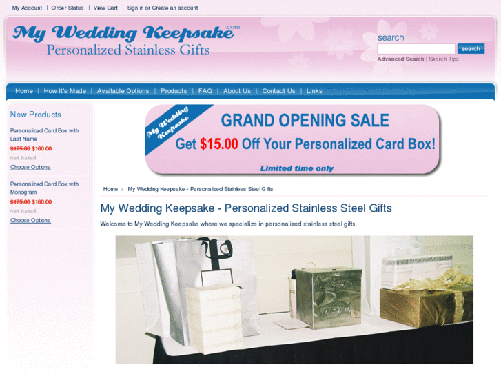 www.myweddingkeepsake.com