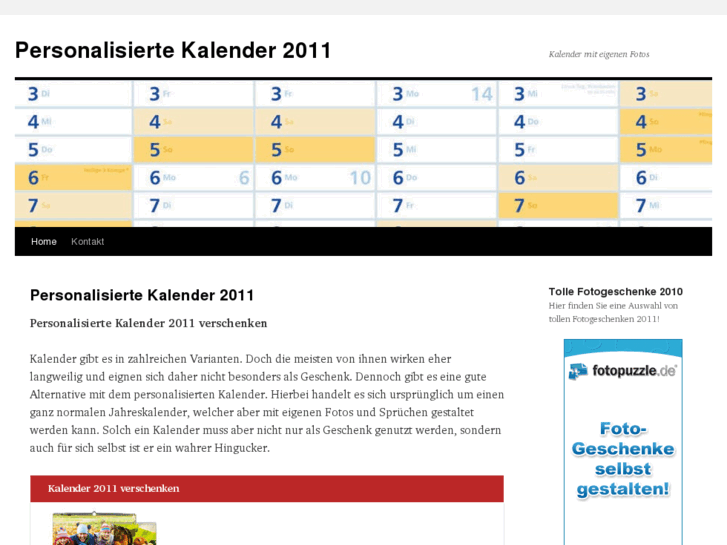 www.personalisiertekalender.com