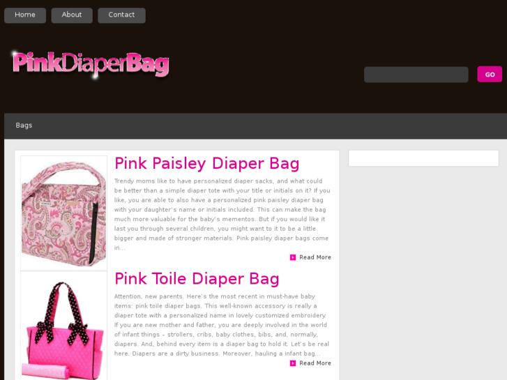 www.pink-diaper-bag.com