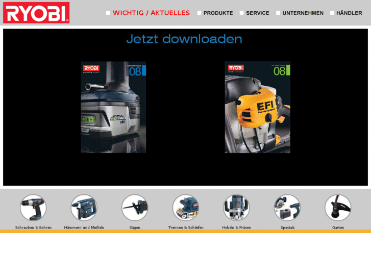 www.ryobi-powertools.de