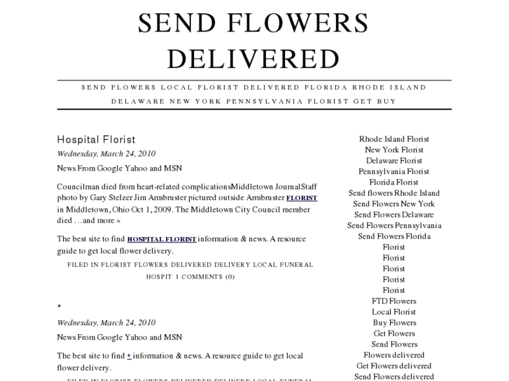 www.sendflowersdelivered.com