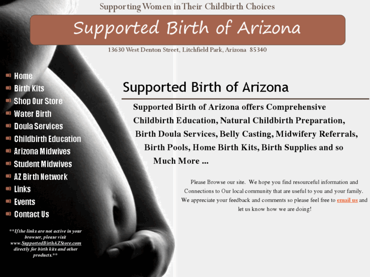 www.supportedbirthaz.com