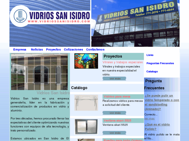 www.vidriossanisidro.com