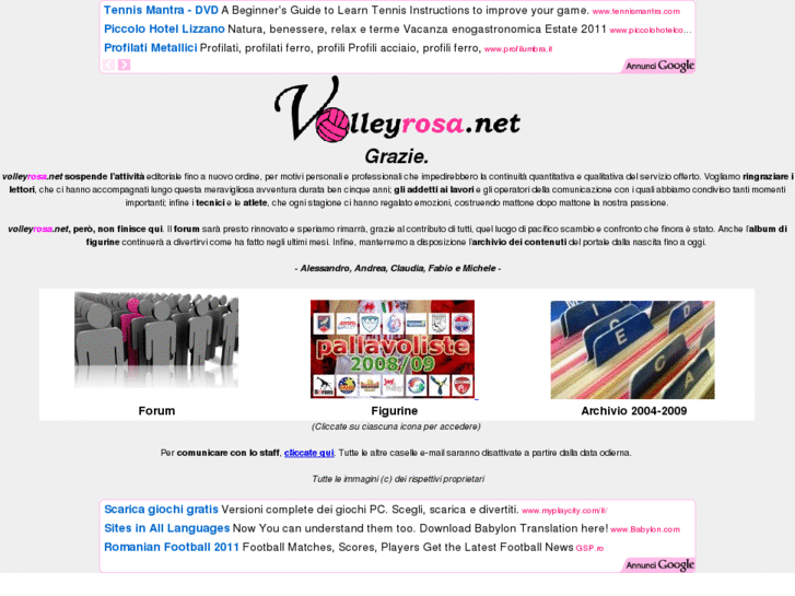 www.volleyrosa.net