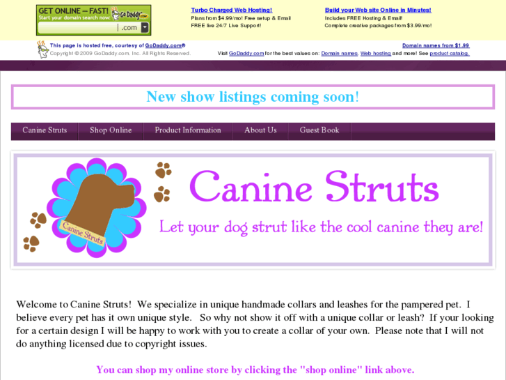 www.caninestruts.com