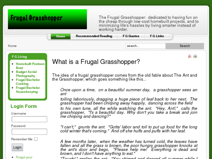 www.frugalgrasshopper.com