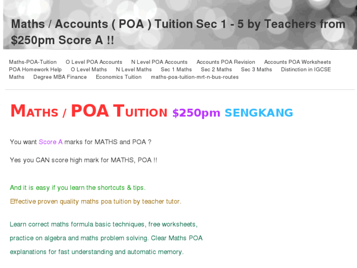 www.maths-poa-tuition.com