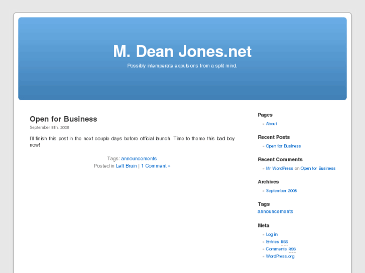 www.mdeanjones.net