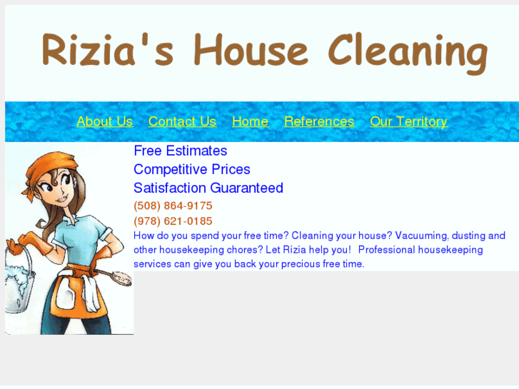 www.riziashousecleaning.com