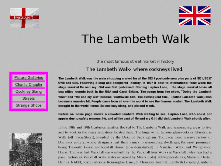 www.thelambethwalk.co.uk