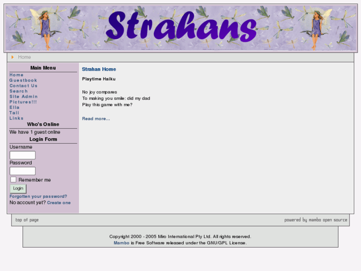 www.thestrahans.com