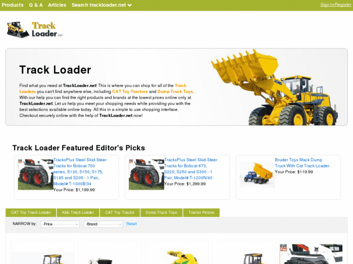 www.trackloader.net