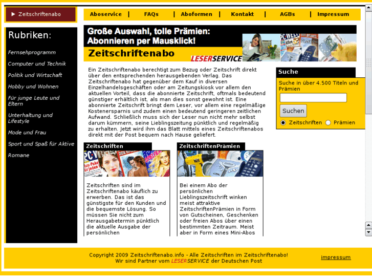 www.zeitschriftenabo.info