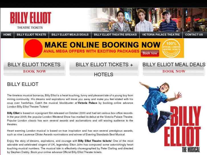 www.billyelliottheatretickets.com