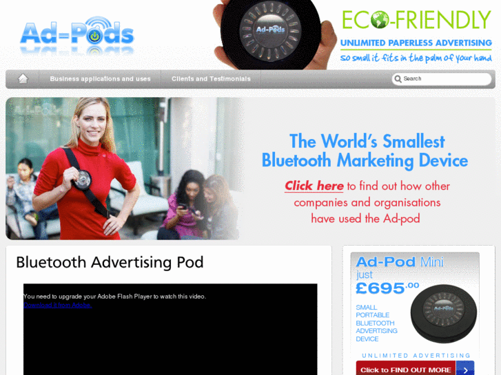 www.bluetooth-advertising-pod.com