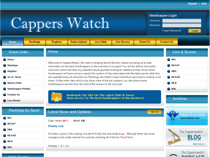 www.capperswatch.com