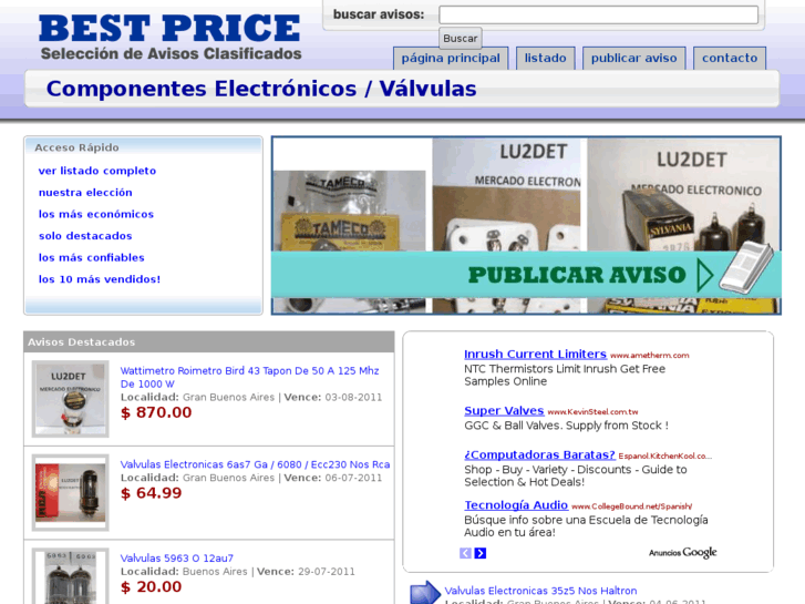 www.componentesvalvulas.com.ar