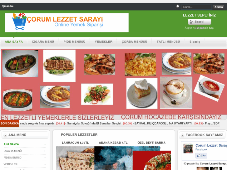 www.corumlezzetsarayi.com
